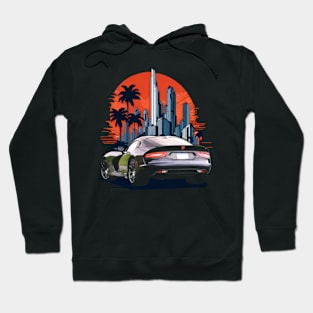 Dodge Viper Sport car city Hoodie